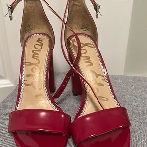 Sam Edelman Womens Yaro Ankle Strap Heels